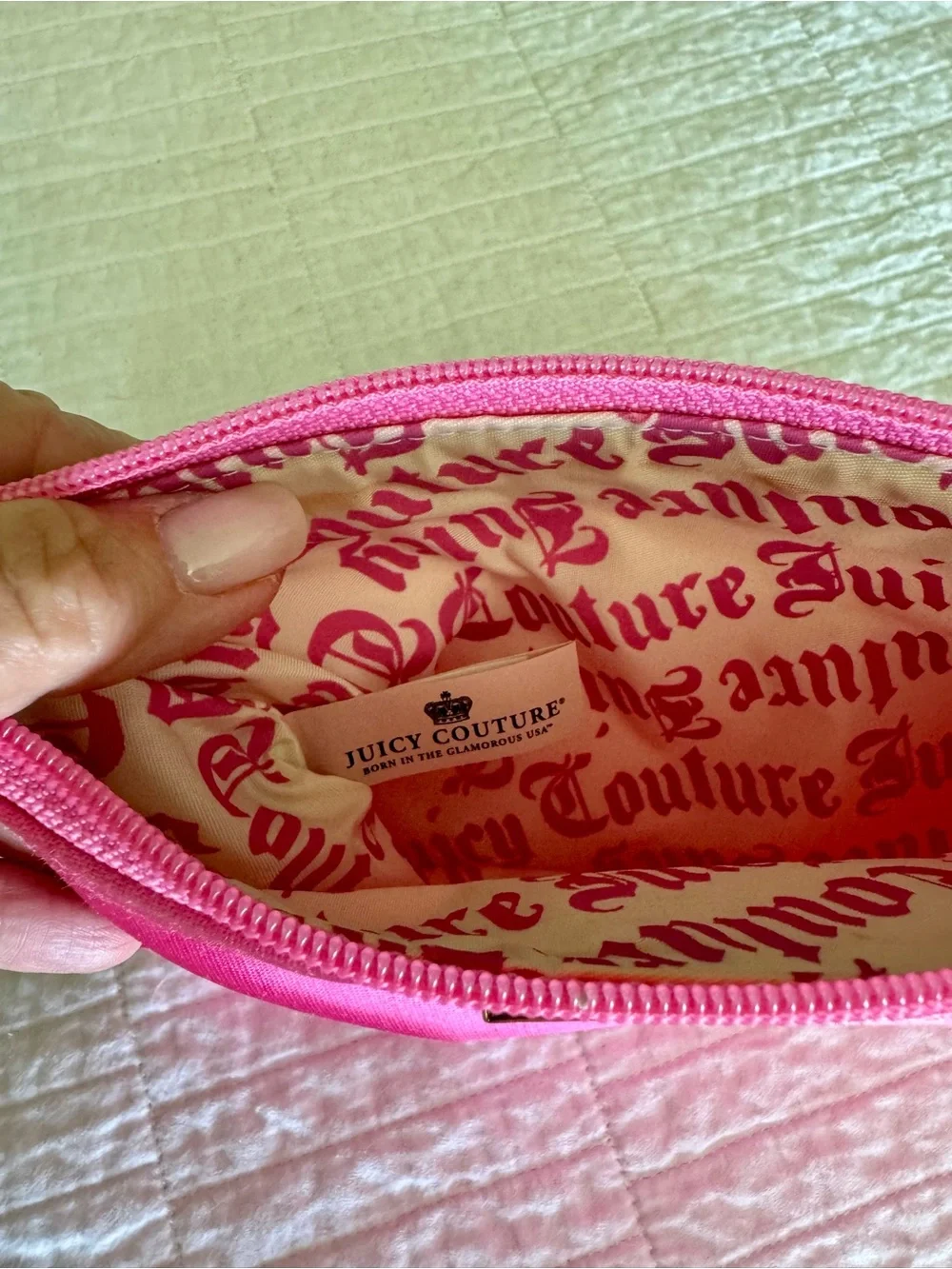 Juicy Couture sleek satin